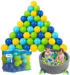 alldoro B&auml;llebad B&auml;lle &Oslash; 6 cm, Bunte Spielb&auml;lle aus Kunststoff in
