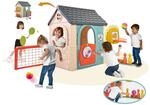 FEBER - Casual 6 Activities House, Spielhaus mit 6 Spielaktivit&auml;ten und...