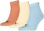 PUMA Unisex Quarter Unisex Socken Baumwolle blau/schwarz