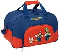 SUPER Mario Mamma MIA Sporttasche, Rucksack, ideal f&uuml;r Kinder verschiedener