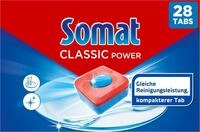 Somat Classic Power kompakte Sp&uuml;lmaschinentabs (28 Tabs), Geschirrsp&uuml;ltabs 