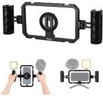 Rollei Universal Smartphone Cage All-in-One Video Rig aus Alu mit Griffe |...