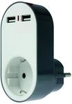 as - Schwabe Flash USB-Ladeadapter - Ladeger&auml;t mit 2 USB-Anschl&uuml;ssen...