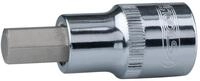KS Tools 1/2'' Sechskant-Bit-Stecknuss 55mm x12mm, auf H&auml;nger
