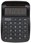 MAUL Tischrechner schwarz ECO MJ 555 Solarbetrieb gro&szlig;es LCD B&uuml;ro Alltag 
