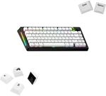 Glorious Gaming &ndash; GPBT Basics (vita PBT-tangenter), 8 f&auml;rger, bleknar Inte,...