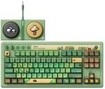 8Bitdo Retro 87 Mechanical Keyboard for Windows PC & Android, Forest Wonder -...