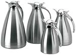 LACOR 63310 Thermoskanne Luxe 1 L | Aus lebensmittelechtem Edelstahl gefertigt; hohe