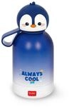 LEGAMI - Hot&Cold BFF Kinder-Wasserflasche, Penguin-Motiv, doppellagig aus 18/8