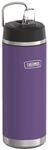 THERMOS ICON Edelstahl Trinkflasche 0,71 l, 12 h kalt, plum mat |...