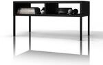 Jan Nowak Couchtisch Matteo 900 x 450 x 450 mm Schwarz Aus Stahlblech 2 Offene