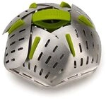 Joseph Joseph 45033 Bloom Steel Zusammenklappbarer Dampfgareinsatz aus