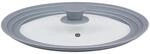 alpina Universeller Pfannendeckel 28 cm 26 cm 24 cm &ndash; Spritzschutz Pfannendeckel