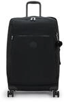 Kipling Darcey UP M Reisetasche mit Rollen, Upright, Black Noir