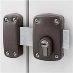 IFAM Riegelschloss, Modell X5, Standard-Europrofilzylinder, Ideal f&uuml;r T&uuml;ren mit