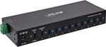 InLine USB-C Industrie-Hub 10-Port, USB 3.2 Gen.1, 5 Gb/s, 70 W Netzteil |...