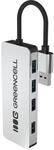 Green Cell 4-Port USB 3.0 Hub Verteiler 5Gbps, Mehrfachstecker USB Splitter | f&uuml;r