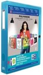 OXFORD Polyvision Box mit Standardkapazit&auml;t 24 x 32 cm R&uuml;ckseite 40 mm mit