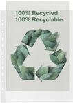 Esselte Recycle A4 Maxi-Prospekth&uuml;llen, Premium gepr&auml;gtes extra starkes PP |...