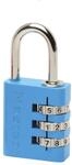 Master Lock Aluminium Zahlenschloss 30 mm - Farblich Sortiert, 7630EURDCOL