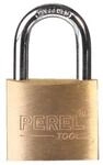 PEREL - SLK30 Vorh&auml;ngeschloss, 26 mm L&auml;nge x 30 mm Breite x 10,5 mm H&ouml;he...