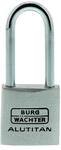 Burg-W&auml;chter Vorhangschloss, Vorh&auml;ngeschloss mit Schl&uuml;ssel, Duo Set, 3,7 mm