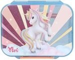 Depesche 14145 Ylvi Sugar Pop - Brotdose in Bonbon Farben, mit Einhorn Motiv,