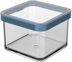 Rotho Loft Vorratsdose mit Deckel 0,5 L f&uuml;r N&uuml;sse und K&auml;se transparent blau...