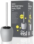 EISL BA0101 WC-B&uuml;rstenhalter, Grau, Badezimmer Klob&uuml;rste freistehende