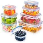 YASHE Frischhaltedosen mit deckel 16pcs (8 Beh&auml;lter, 8 Deckel), Vorratsdosen...