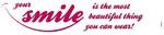 Komar Deco-Sticker | YOUR SMILE | 14 x 70 cm | Wandtattoo, Wandbild,...