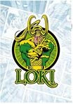 Marvel Wandtattoo von Komar - Loki Comic Classic - 50 x 70 cm (Breite x H&ouml;he)...