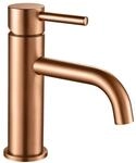 Rea Einhebel-Waschtischarmatur Lungo Low Brushed Copper, Messing, Modernes...