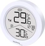 techno line WS 9168 Funkthermometer mit Au&szlig;ensensor | Innen Au&szlig;en | Uhrzeit 