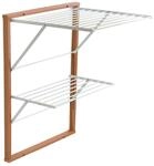 Arredamenti Italia Wandmontierter Kleiderst&auml;nder, Holz, Kirsche, APERTO:P63 x L69 x