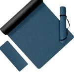 Relaxdays Yogamatte, 5 mm dick, 68 x 183 cm, Farbwahl | mit Tragegurt,...