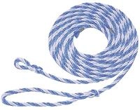 Kerbl Viehtransportstrick (3,20m, blau- wei&szlig;, gro&szlig;e Schlaufe, 5-er Pack) Nr. 2954/5
