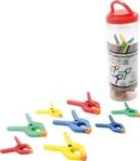 BGS Diy 9789 | Mini-Leimzwingen-Satz | 22-tlg. | ABS-Kunststoff | Spannbereich...