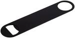 APS 93377 Kellner-Flaschen&ouml;ffner, Edelstahl, 18 x 4, H&ouml;he 0,5 cm, schwarz |...