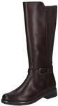 Caprice Women Long Boot Flat Materialmix aus Leder und Textil | 9-25521-47 &ndash;