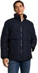 Tom Tailor Herren 1051112 Puffer-Jacke mit Stehkragen (1er Pack)