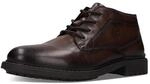 bugatti Herren Desert Boots 311AYK301000-6100 Weite Breit Schn&uuml;rung Glattleder