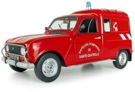 Solido Renault 4 4L Feuerwehr 1976 Diecast Modellauto 1:18 | Historischer...