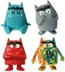 Comansi Mehrfarbiges Set Monster Kollektion (4 Figuren)