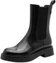 Tamaris Damen Boots Leder | 1-25442-47 &ndash; Pull-on, TOUCH-IT Fu&szlig;bett, flache...
