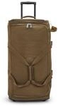 Kipling Teagan L Gro&szlig;e Reisetasche mit Rollen, hochkant, Smooth Khaki (Khaki)