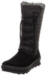 Legero Novara Damen Winterstiefel Leder/Textil Schwarz Schwarz