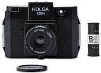 Anton & HOLGA 120N Rollfilm Camera Optical Glas Lens Set mit B+W Film 120er