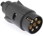 Dino KRAFTPAKET 130077 12V Anh&auml;ngerstecker 7-Polig ISO 1724 Typ N Anh&auml;nger...