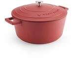 MasterClass Gussaluminium-Auflaufform, rot, 28 cm, 5 Liter, Geschenkverpackung